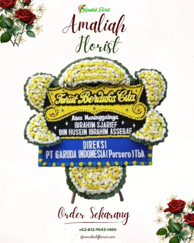 Papan Bunga Duka di Cibabat